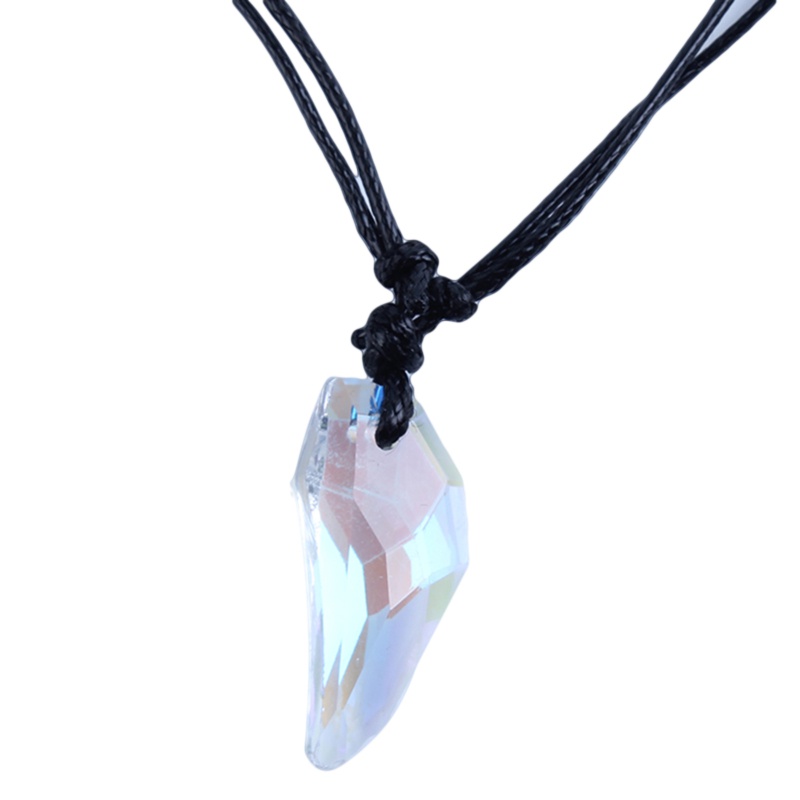 Vòng cổ mặt pha lê sáng bóng nhiều màu tùy chọn thời trang