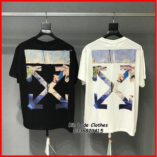 ⚡️ áo thun offwhite sơn dầu ss19 kèm mác