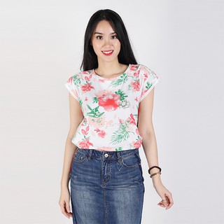 Áo thun nữ Jeanswest hoa hồng 82-273043-8100
