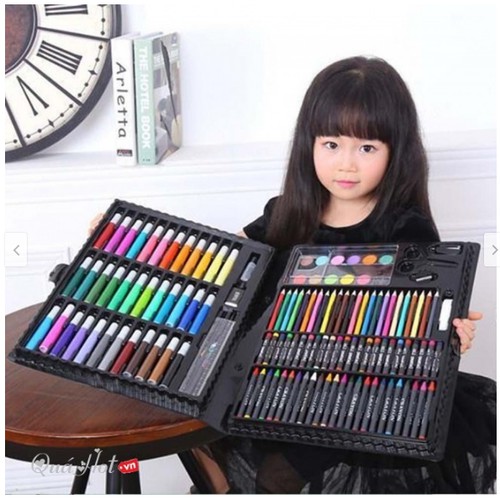 HỘP MÀU 150 MÓN CHO BÉ