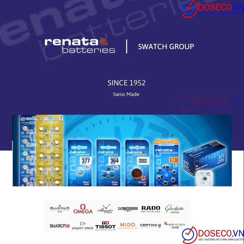 Pin Đồng Hồ Renata Chính Hãng Thụy Sĩ 1,55v SR626, 621, 920, 616, 716, 516, 512,416,714,712,44,721,916,521,1120,1130,41