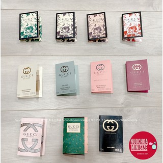 ❤ Vial Mẫu Thử nước hoa Gucci Bloom - Gucci Guilty - Gucci Bamboo - Gucci Mémoire