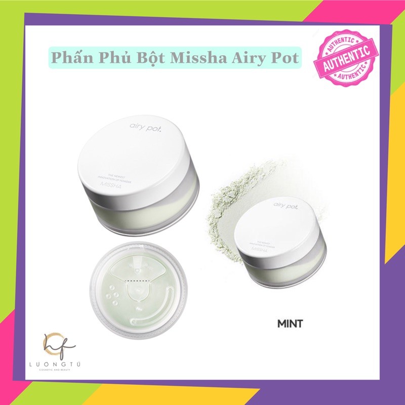 Phấn phủ kiềm dầu Misha Airy Pot
