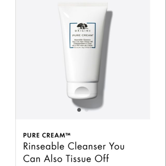 origins pure cream