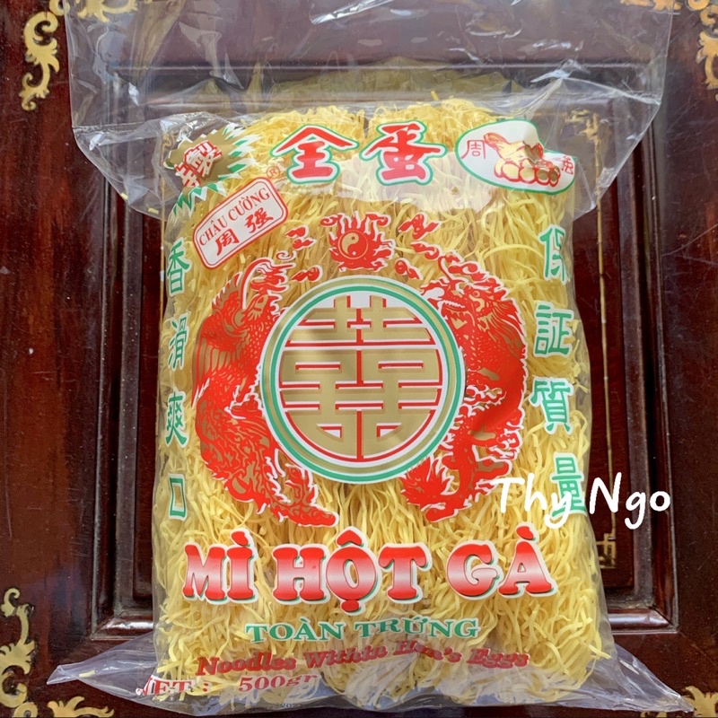 Mì hột gà Châu Cường cao cấp 500g