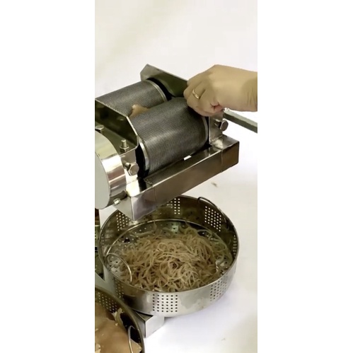 Máy thái bì lợn quay tay - máy thái bì heo inox