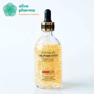Serum Australia 24k Pure Gold Ampoule 100ml (serum tinh chất vàng 24k cao cấp Thera Lady Úc)