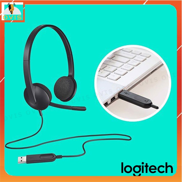 Tai Nghe Kèm Micro USB Logitech H340