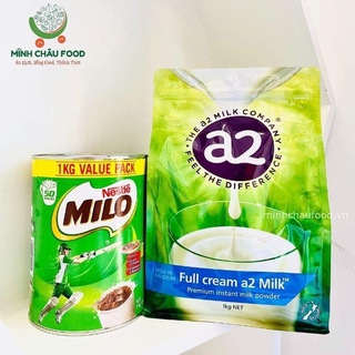 Combo sữa a2 và milo úc 1kg