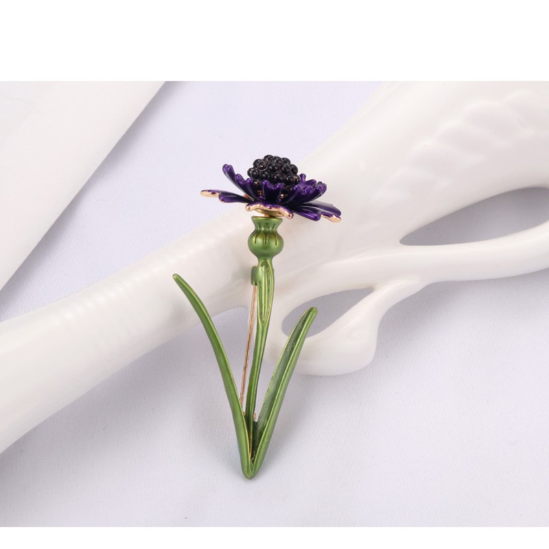 Cài áo thời trang hình hoa cúc 3D xinh xắn GC200