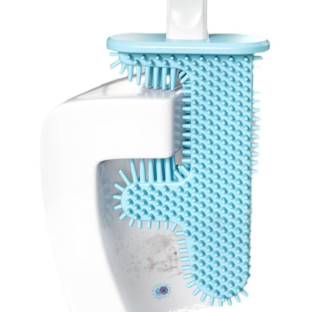 Bàn Chải Cọ Bồn Cầu Lông Mềm Cán Dài Chống Rò Rỉ Nước