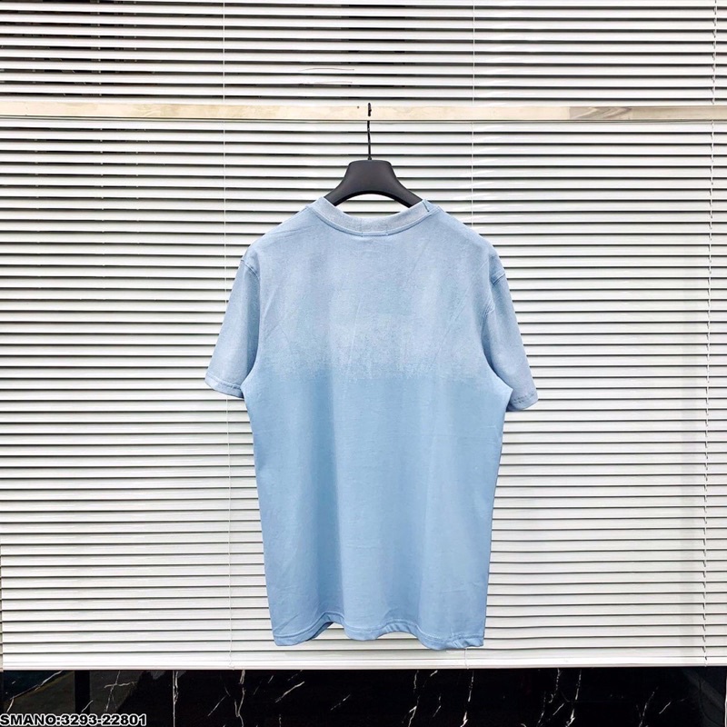 Áo phông xanh nam nữ dior phiên bản spf chất đẹp