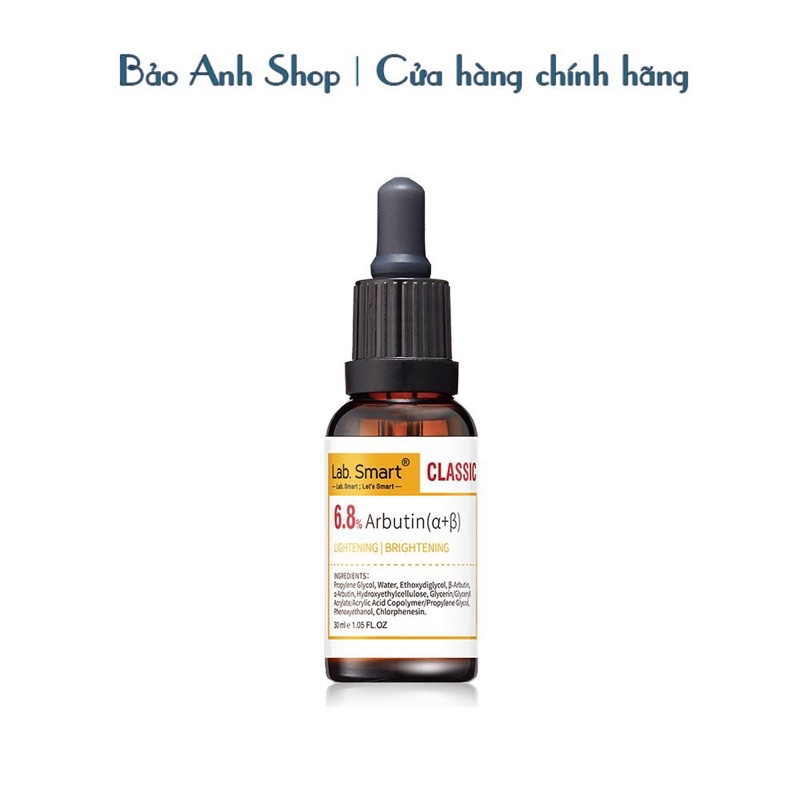 Tinh chất serum [VÀNG CLASSIC] 6.8% ARBUTIN dưỡng sáng da 30ml DrHsieh LabSmart Đài loan | BigBuy360 - bigbuy360.vn