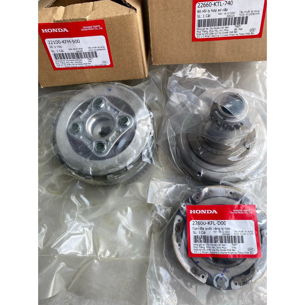 BỘ NỒI WAVE 100 / DREAM/ FU 1 ZIN CHÍNH HÃNG HONDA