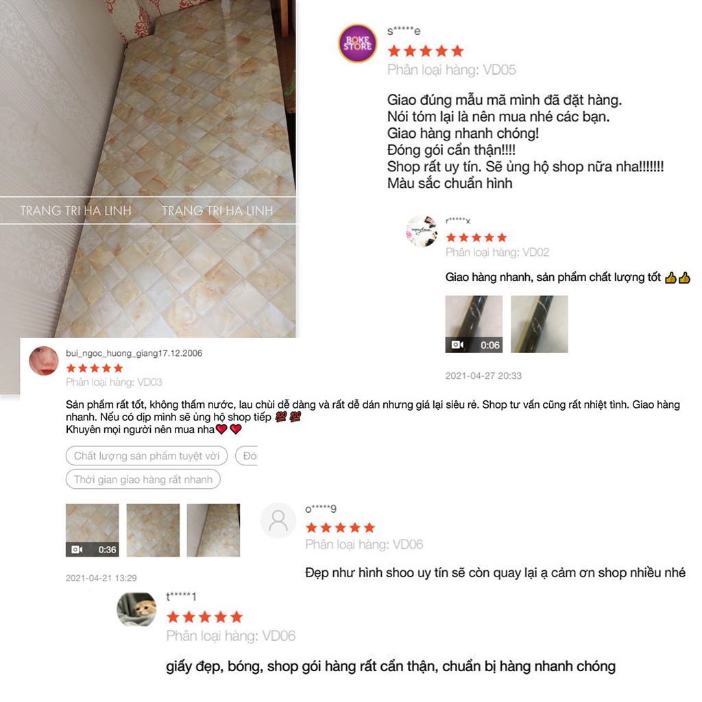 Giấy dán giả đá dán bếp chống dầu mỡ, decal vân đá nhiều mẫu dán mặt bàn, tủ, tường đẹp giá rẻ - Trang Trí Hà Linh | BigBuy360 - bigbuy360.vn