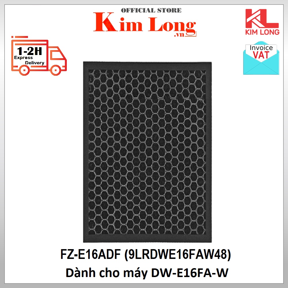 Bộ lọc khử mùi Sharp FZ-E16ADF Dành cho Máy tạo ion, lọc khí và hút ẩm Sharp DW-E16FA-W - chính hãng