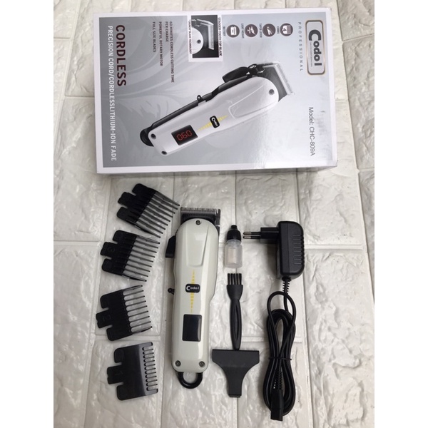 (Giá Hủy Diệt)Tông Đơ Cắt Tóc Không Dây Chuyên Nghiệp Salon 809A.