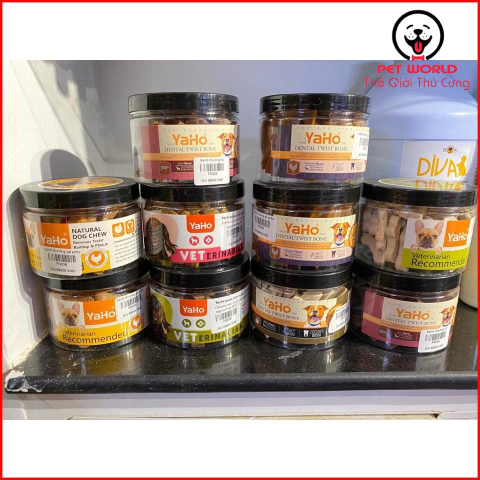 Bánh thưởng thanh xoắn YAHO 165gr/1 hộp