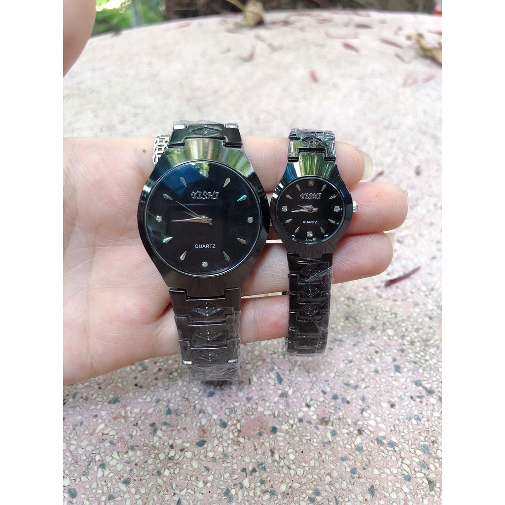 Đồng hồ đôi thời trang Nam Nữ YIShi thiết kế tinh xảo cực chất Srtg79