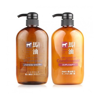 Dầu gội xả mỡ ngựa Horse Oil Nhật Bản 600 ML