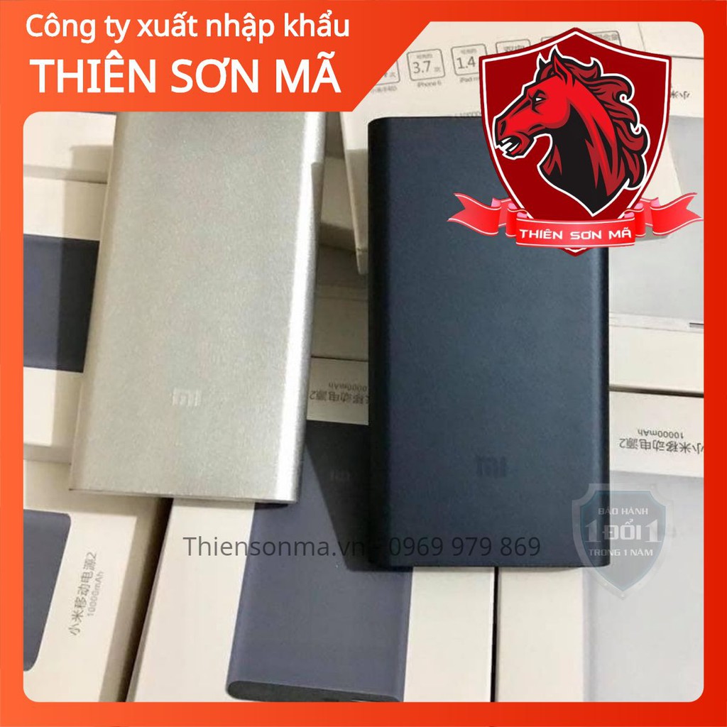 (BH 12 tháng) Sạc Dự Phòng - Pin Sạc dự phòng Xiaomi Gen 2 10000mAh Chuẩn Xịn