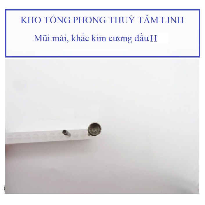 Mũi mài kim cương đục lỗ tròn loại T| Kho tổng phong thủy tâm linh