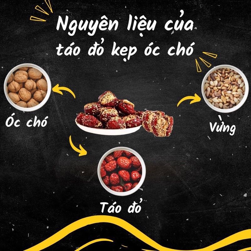 Táo đỏ kẹp óc chó QUỐC HALO | BigBuy360 - bigbuy360.vn