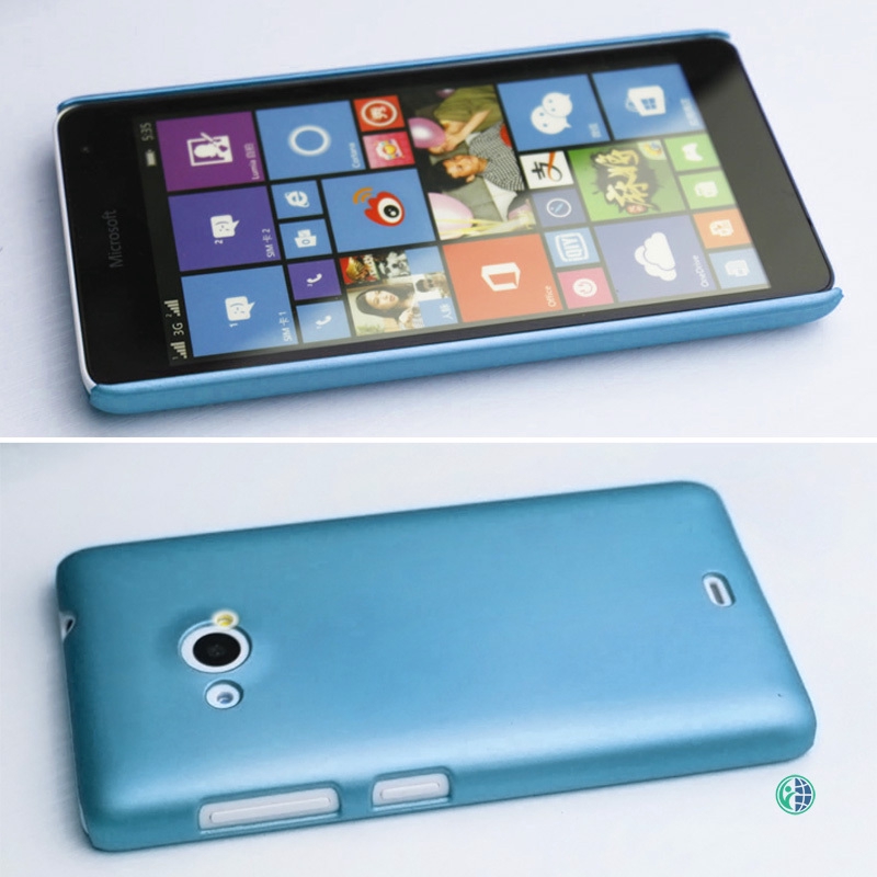 Ready Stock New Pudding Scrub Case Protective Cover For Microsoft Nokia Lumia 535 @vn