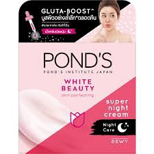 50g (Mẫu Mới 2020) Kem Dưỡng Trắng Da Ban Ngày Ban Đêm Pond's White Beauty