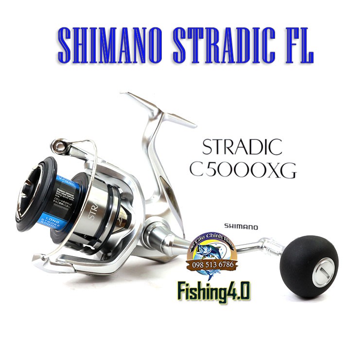 MÁY CÂU SHIMANO STRADIC FL - 1000HG - 2500HG - C3000 - 4000XG - 5000XG