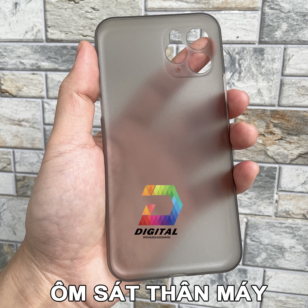 Combo 2 Ốp Lưng Trong Nhám Unibody iPhone 11 PRO Siêu Mỏng