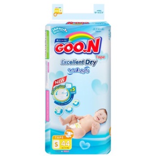Tã dán Goon Slim NB48m/ M38/l32/xl30 (Shop cắt tem