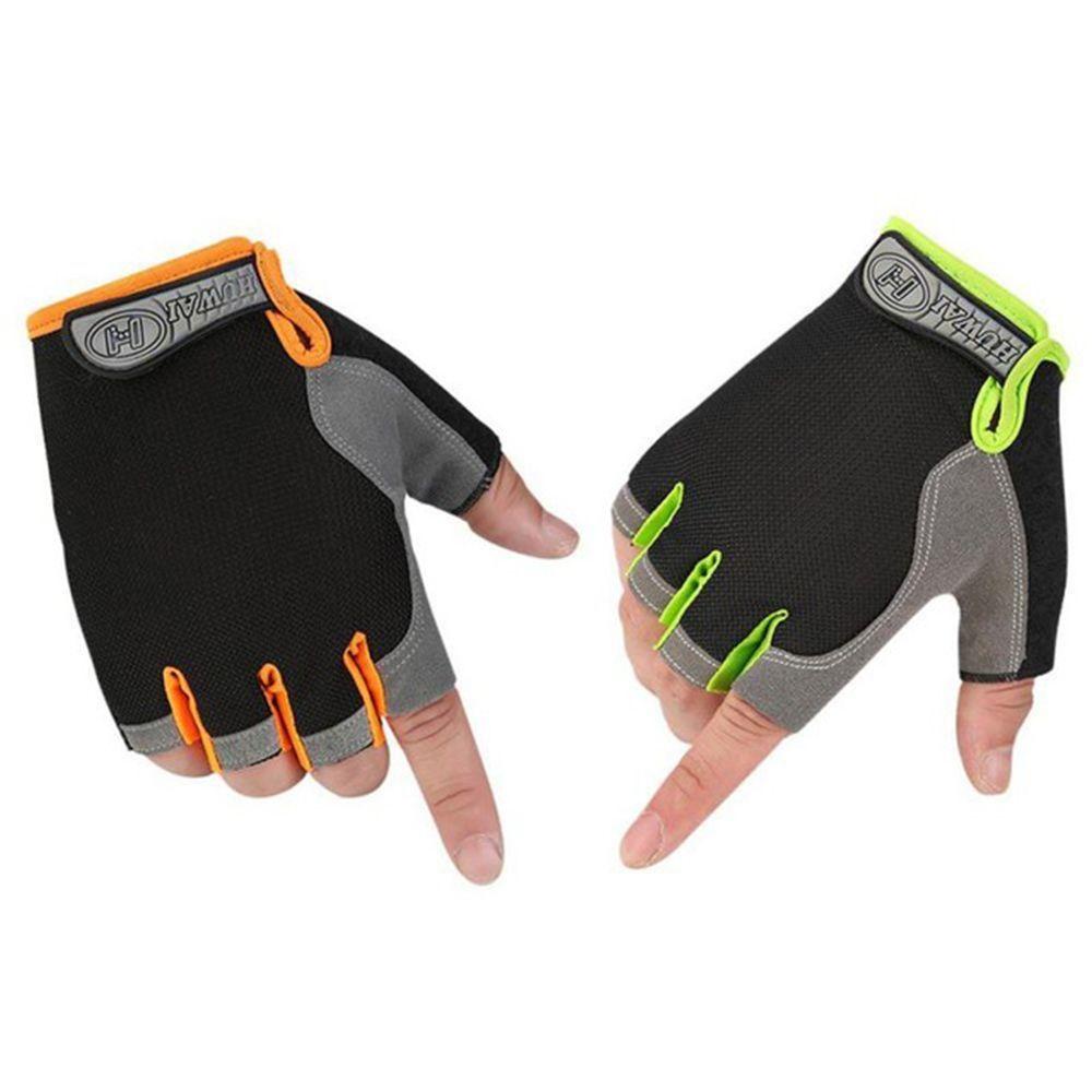 Găng Tay Hở Ngón Dùng Khi Đạp Xe / Tập Thể Hình