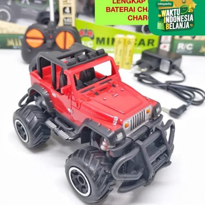 JEEP Xe Địa Hình Điều Khiển Từ Xa Mini Rc Suv Kèm Sạc Tiện Dụng