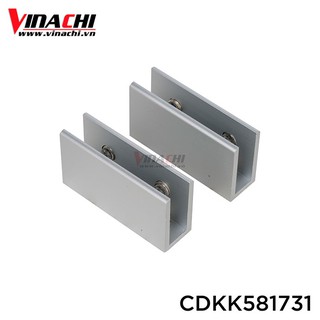 CHÂN ĐẾ KẸP KÍNH NHÔM - 1 CÁI nhiều kích thước