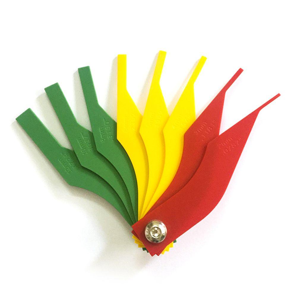 Dụng Cụ Đo Độ Dày Phanh Xe Hơi 8 Trong 1 Bằng Kim Loại Siêu Bền Tiện Dụng