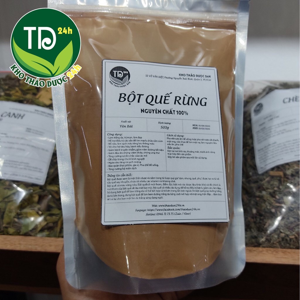 Bột Quế rừng Yên Bái nguyên chất [100 gram]