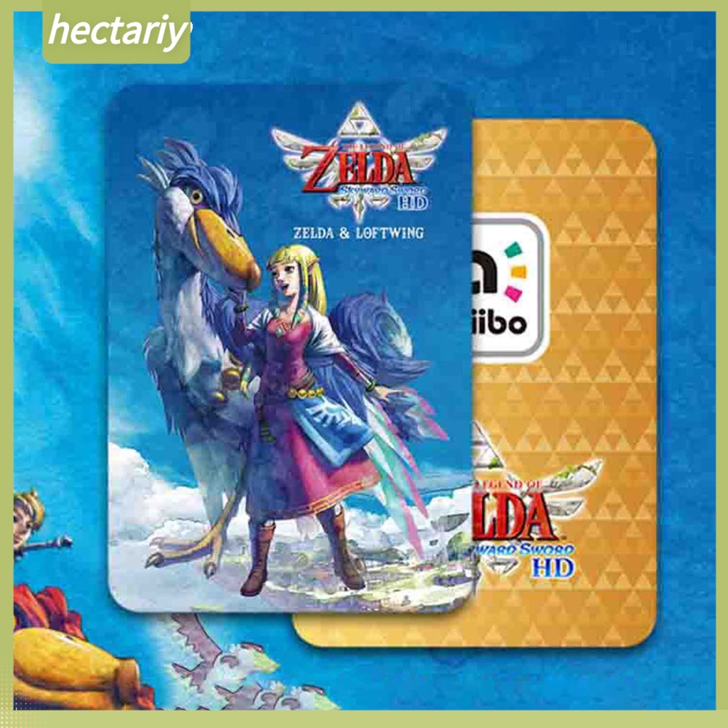 Bộ Sưu Tập Thẻ Game Amiibo Mini Liên Kết Amiibo the Legend of Zelda Breath of the Wild for NS Switch