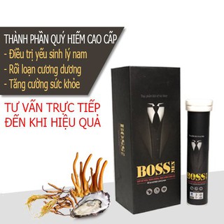 Sản phẩm cao cấp tăng cường sinh lý nam - BOSS MEN ( 1 hộp 20 viên sủi )