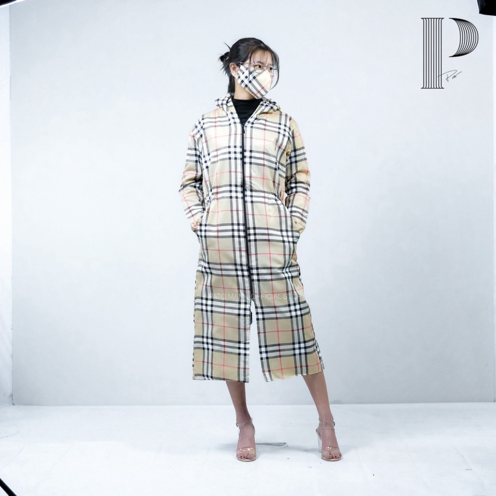 Áo chống nắng toàn thân Pato Man, áo nắng BURBERRY,chất thô nhẹ nhàng thoáng mát chống tia uv cao