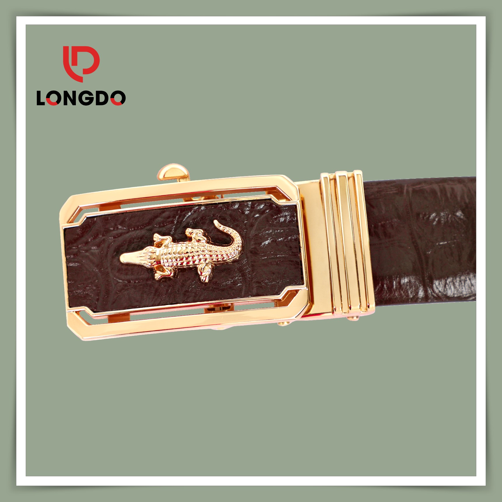 Thắt lưng nam bản nhỏ - Cam kết 100% da bò thật - Hàng cao cấp thương hiệu Longdo Leather - TL01