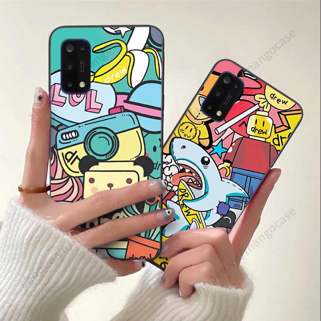 Ốp lưng điện thoại Realme 7 / 7 Pro drew, kaws, bape cao cấp, vỏ ốp rẻ đẹp