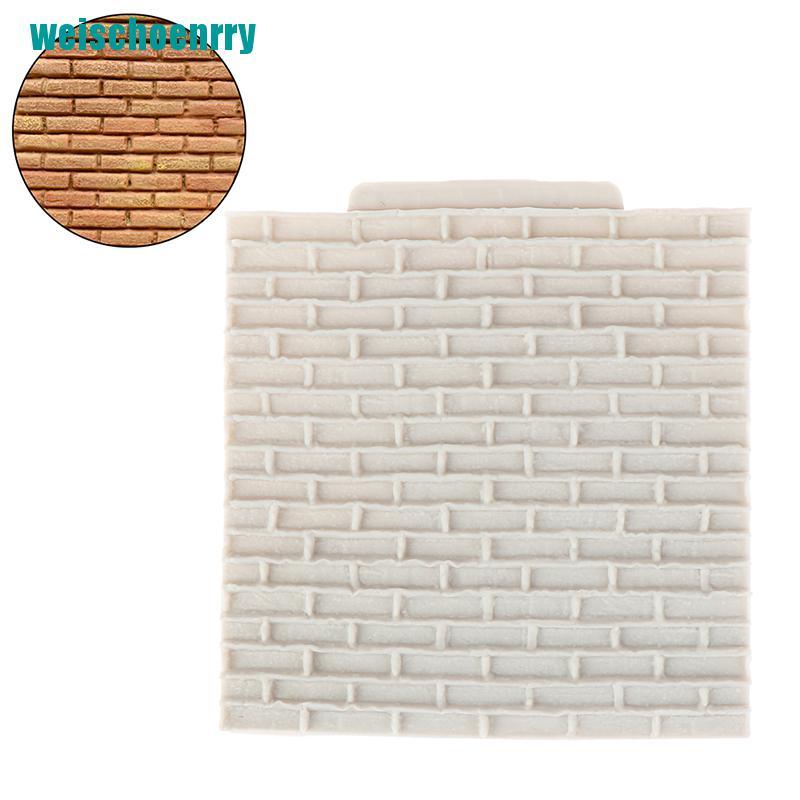 Rér●Khuôn Silicone Làm Bánh Tạo Hình Tường Độc Đáo Tiện Dụng