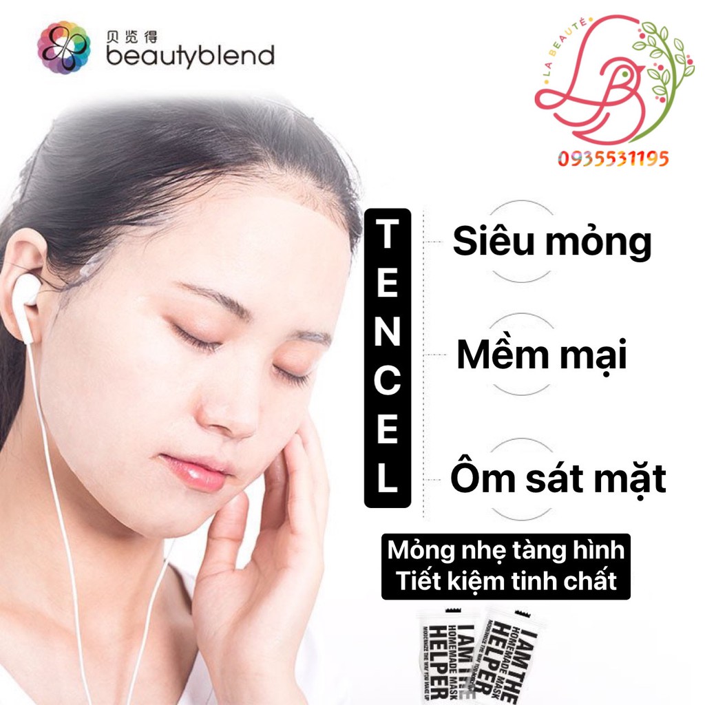 10 viên mặt nạ nén Beautyblend