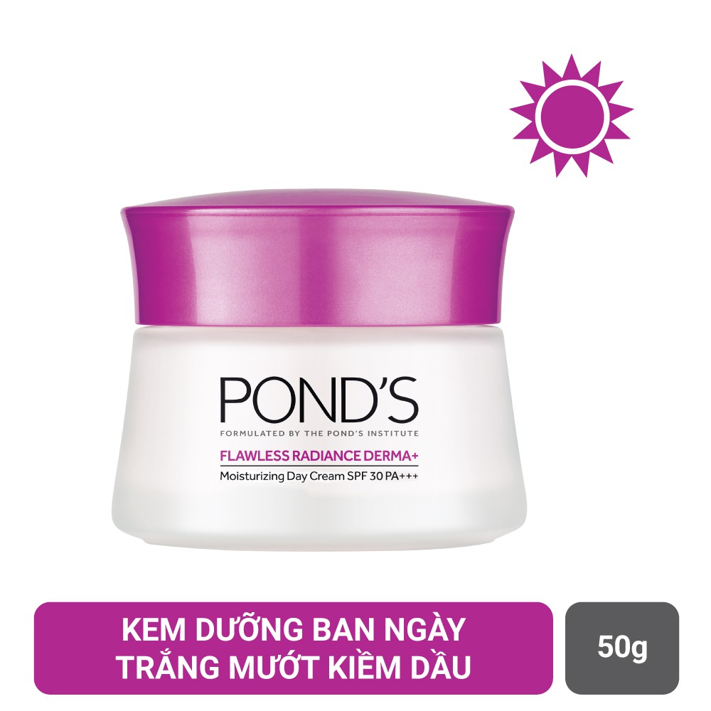 Kem dưỡng trắng da ban ngày Pond's Flawless Radiance Derma+ 50g