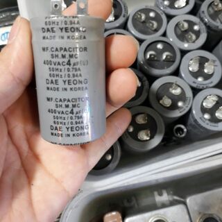 2 Tụ 4uf 400v