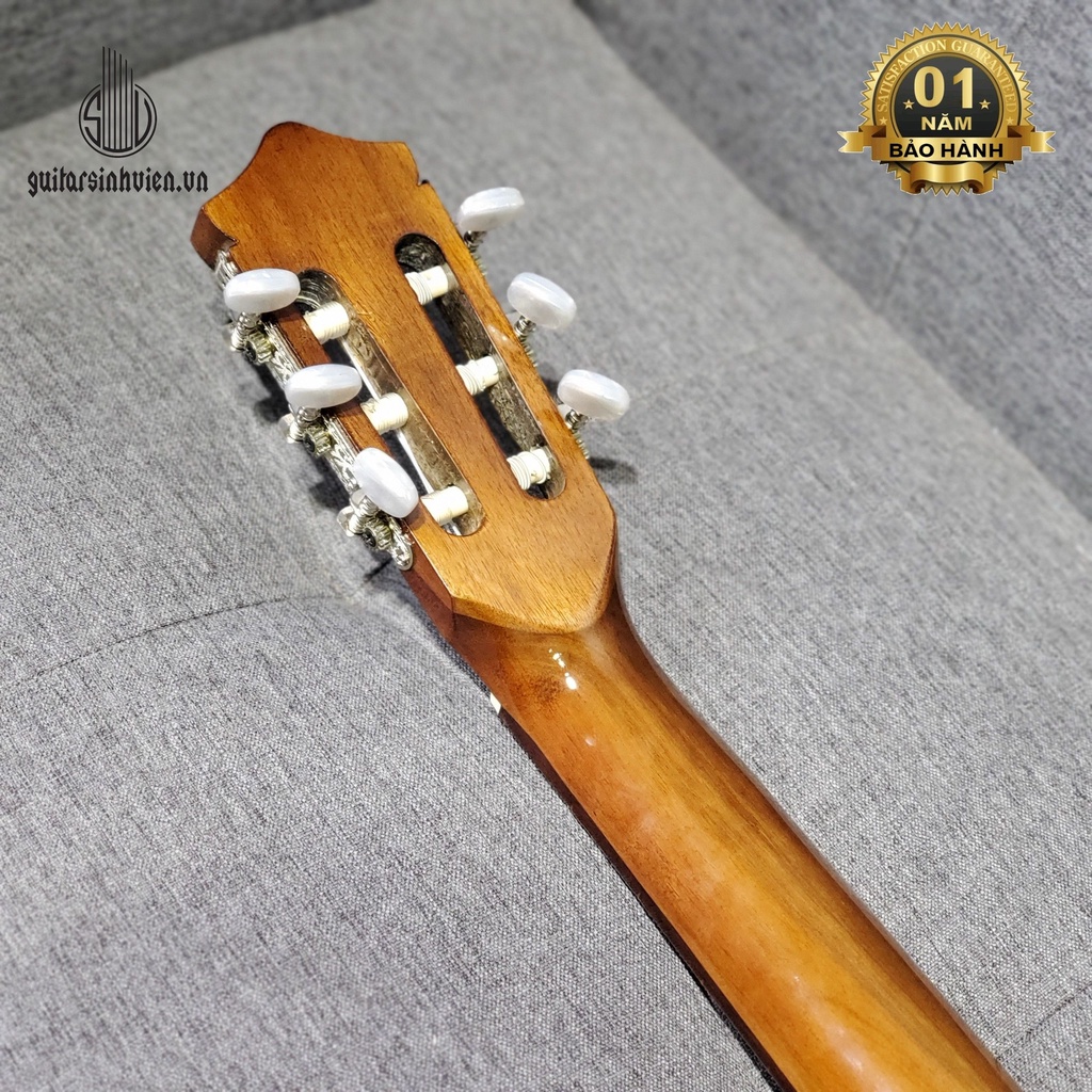 Đàn Guitar Classic Gỗ Nguyên Miếng Full Gỗ Hồng Đào Chất Lượng - HOT NHẤT - Đàn Guitar Giá Sinh Viên -  SV-FC2