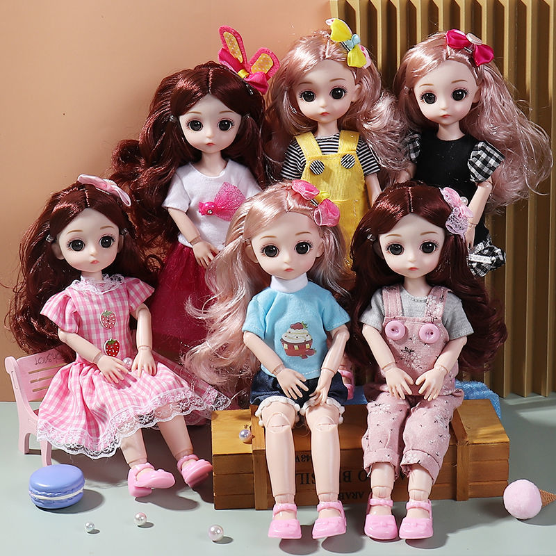 Búp Bê Công Chúa Barbie 30cm Xinh Xắn Đáng Yêu Cho Bé Gái