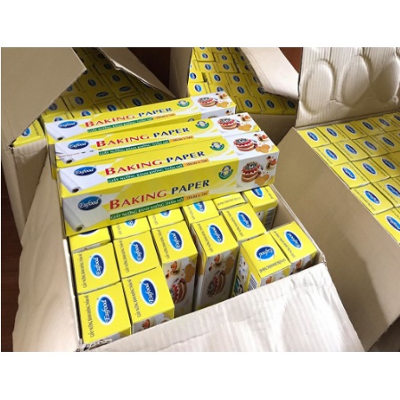 Giấy nến chống dính EU food 30cm x 5m - Giấy nướng không thấm dầu (1 cuộn)