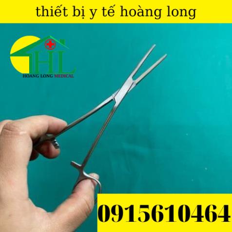 Panh Y Tế, Panh Gắp Phẫu Thuật, Pen Kẹp Y Tế, Panh Thẳng Không Mấu 14cm - Hàng Pakistan